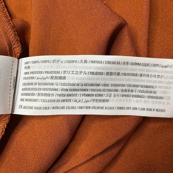 Abercrombie & Fitch Satin Tie Front Cami - Picture 5 of 8